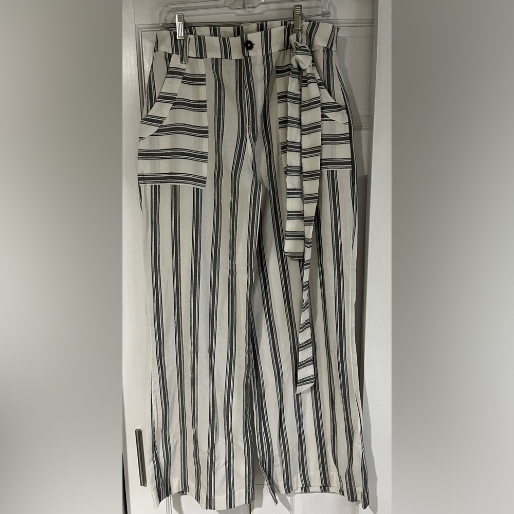 O’Neill Stripe, Wide Leg Pants